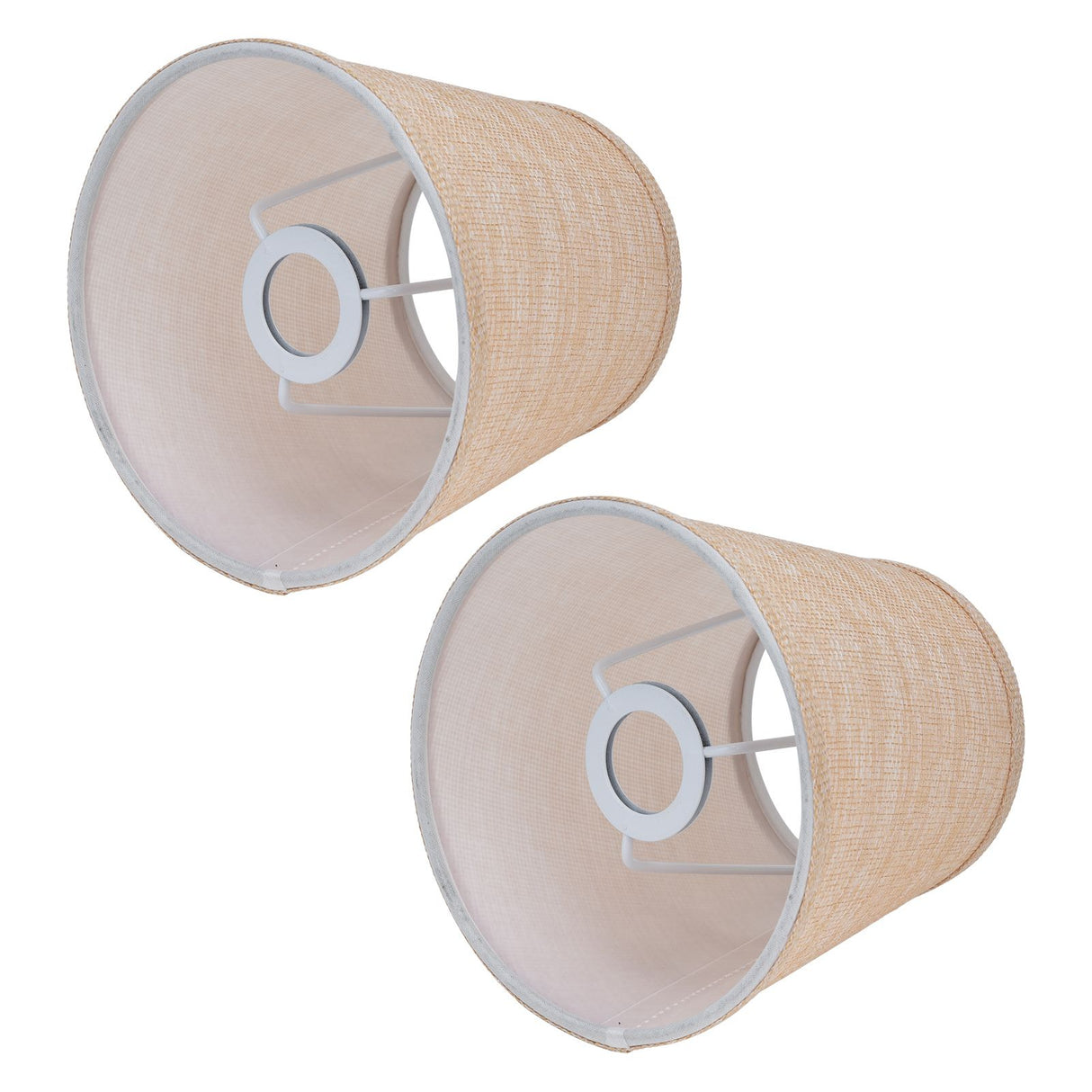 2Pcs Modern Lampshade Home European Style E14 Lamp Shade for Table Lamps Floor Lamps Chandeliers