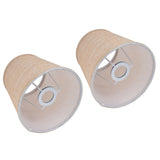 2Pcs Modern Lampshade Home European Style E14 Lamp Shade for Table Lamps Floor Lamps Chandeliers