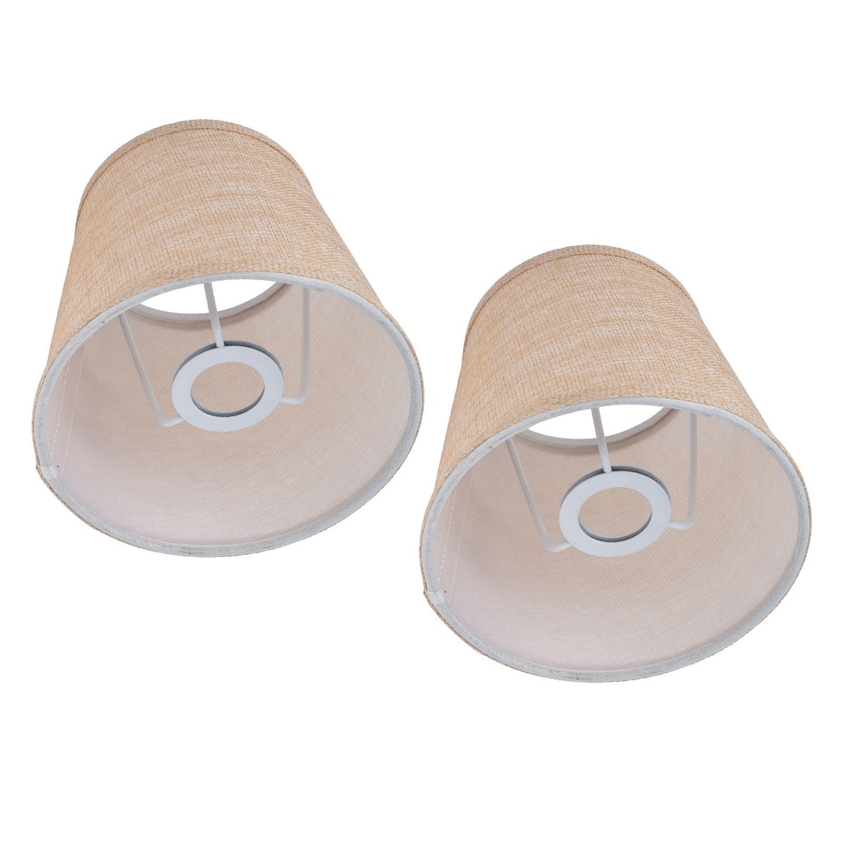 2Pcs Modern Lampshade Home European Style E14 Lamp Shade for Table Lamps Floor Lamps Chandeliers