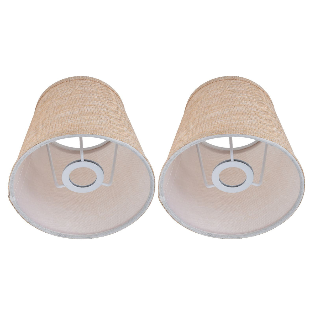 2Pcs Modern Lampshade Home European Style E14 Lamp Shade for Table Lamps Floor Lamps Chandeliers