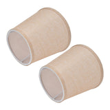 2Pcs Modern Lampshade Home European Style E14 Lamp Shade for Table Lamps Floor Lamps Chandeliers