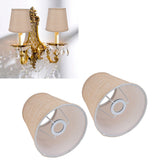 2Pcs Modern Lampshade Home European Style E14 Lamp Shade for Table Lamps Floor Lamps Chandeliers - Extra Image