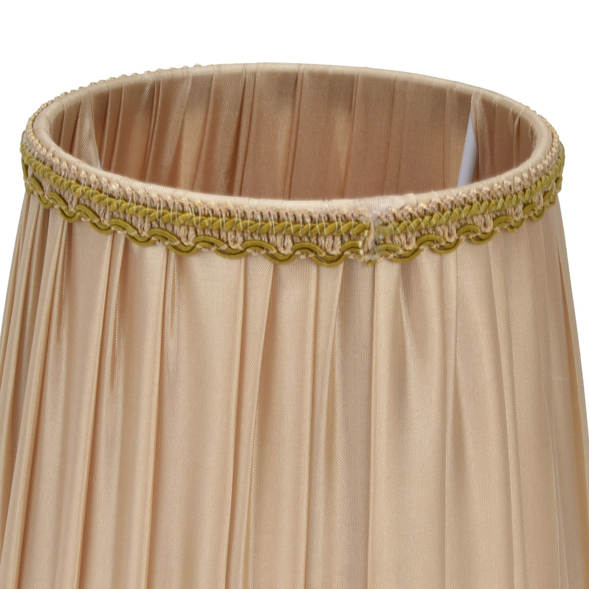2PCS Fabric Lampshade Simple Lamp Shade for E14 Screw Candlestick Lamp Table Light Chandelier Gold