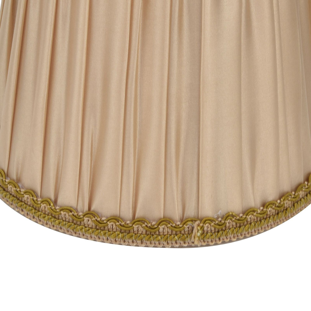 2PCS Fabric Lampshade Simple Lamp Shade for E14 Screw Candlestick Lamp Table Light Chandelier Gold