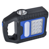 Solar Flashlights USB Rechargeable Solar Panel Portable Handle LED Lantern for Outdoor