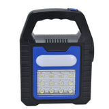 Solar Flashlights USB Rechargeable Solar Panel Portable Handle LED Lantern for Outdoor