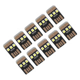 10Pcs Camping Mini Tent Night Light Portable Energy Saving USB LED Flashlight for OutdoorBlack