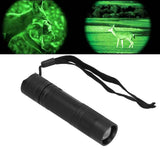 Pocket Flashlight One Key Operation Straight Shape Lighting Tools for Hunting Animals Beekeeping1900 Green Light
