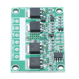 10A 3.7V/7.4V/11.1V Solar Light Circuit Board Warning Flashing Solar Lamp Controller Module 3.2V‑18V - Rear View