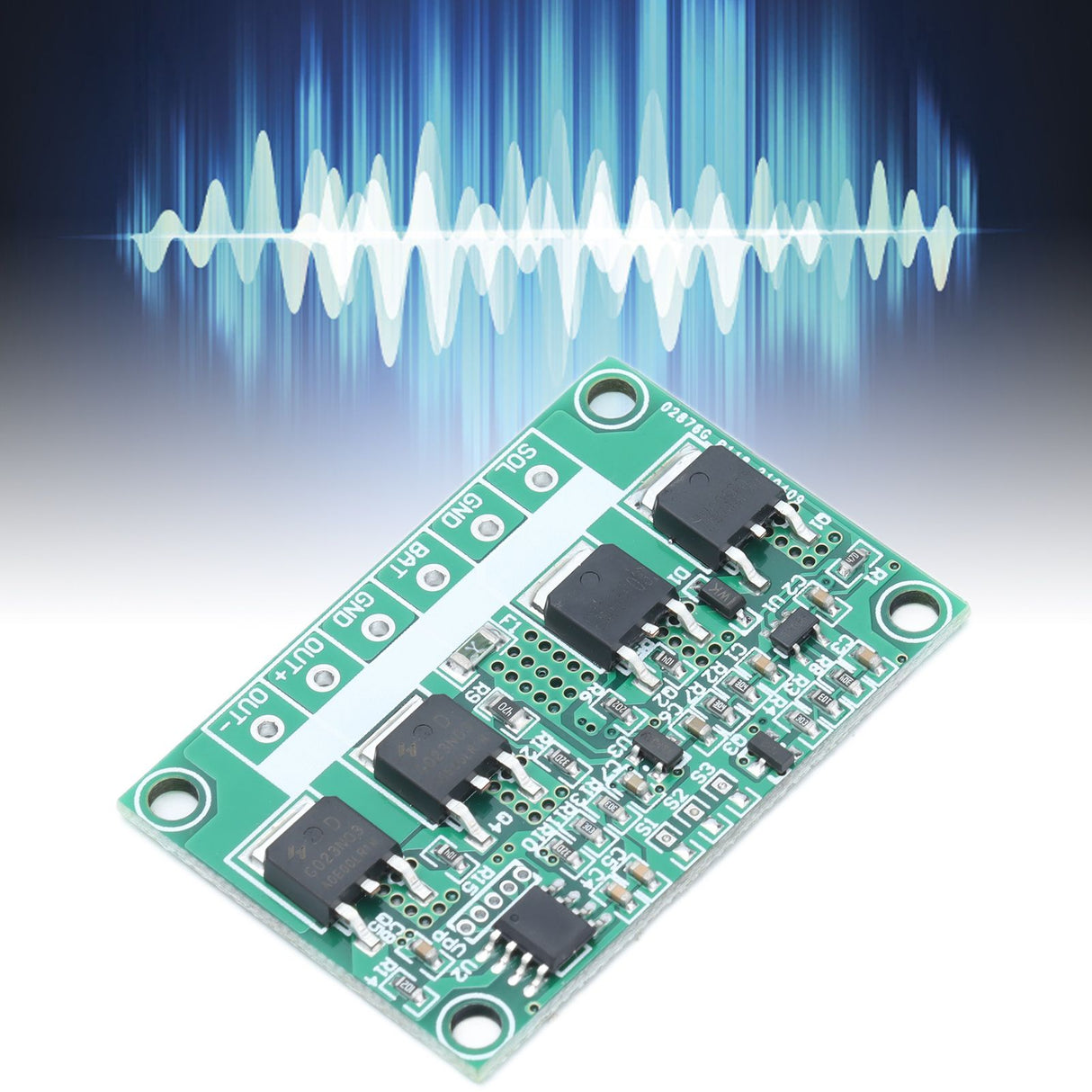 10A 3.7V/7.4V/11.1V Solar Light Circuit Board Warning Flashing Solar Lamp Controller Module 3.2V‑18V