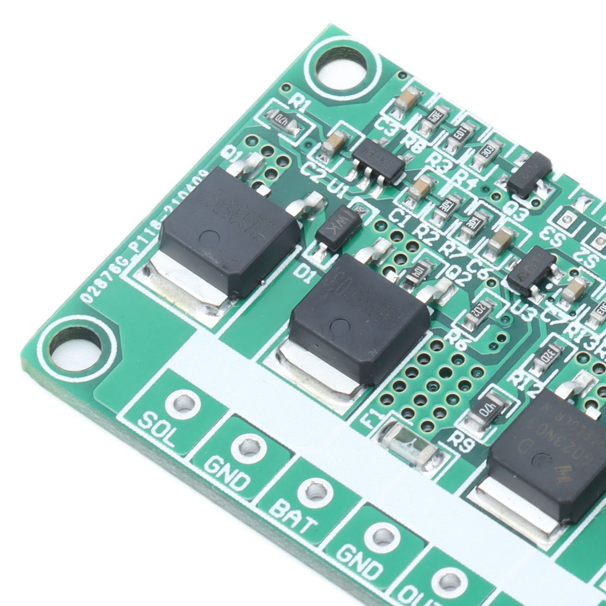 10A 3.7V/7.4V/11.1V Solar Light Circuit Board Warning Flashing Solar Lamp Controller Module 3.2V‑18V