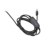 LED 2m Light Switch Cord Dimmable Universal USB Lamp Power Cord for 5V Lamp Outdoor Home - Low Angle