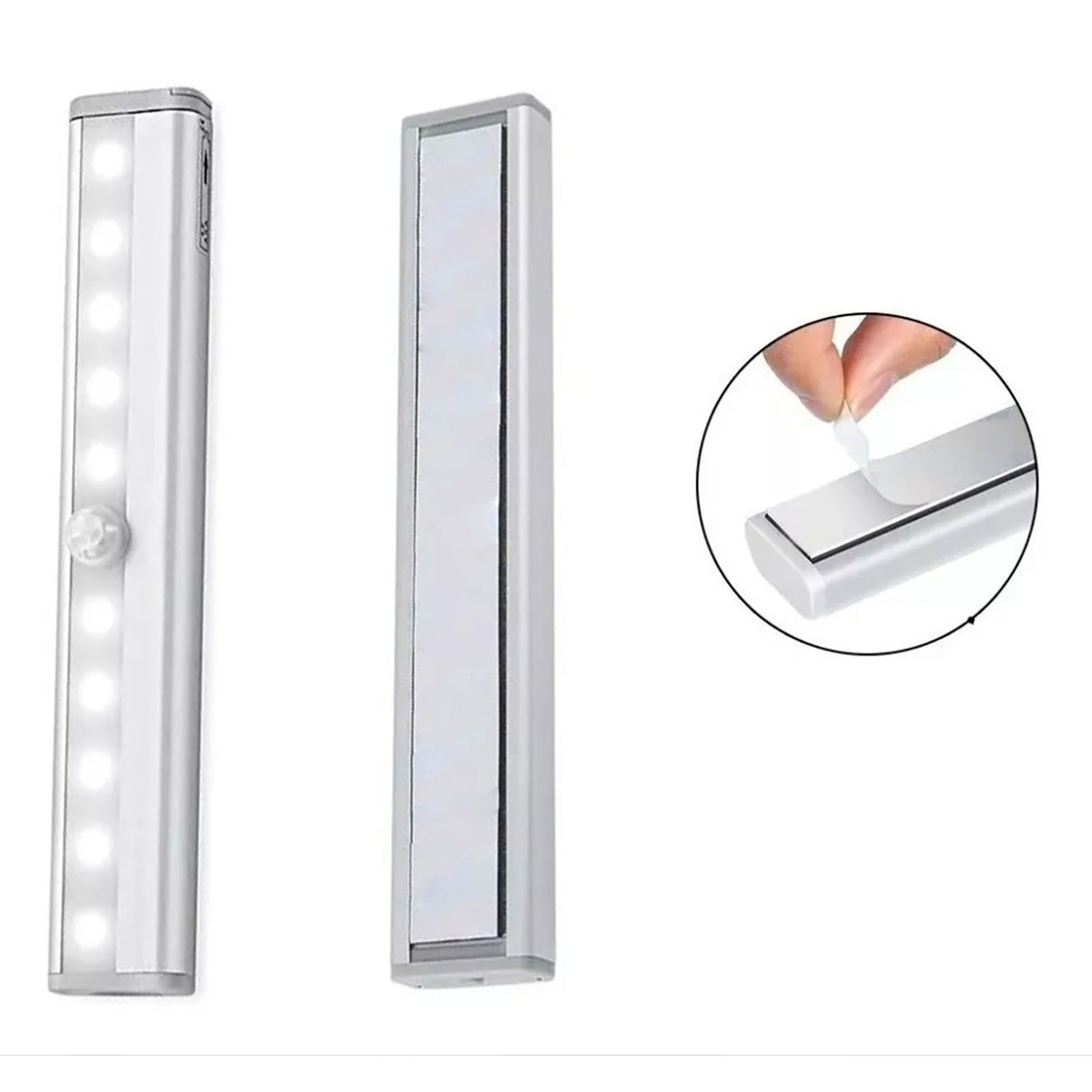 LED Closet Light 10 LEDs USB Rechargeable Motion Sensor Closet Light Wall Light for Home Kitchen Bedroom White Light