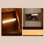 LED Closet Light 10 LEDs USB Rechargeable Motion Sensor Closet Light Wall Light for Home Kitchen Bedroom White Light - Extra Image