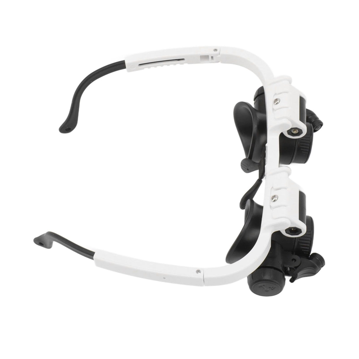 Head Mount Magnifying Glasses 8X 15X 23X Hands Free Bracket Magnifier with 2 LED Lights for Watch Repair