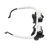 Head Mount Magnifying Glasses 8X 15X 23X Hands Free Bracket Magnifier with 2 LED Lights for Watch Repair