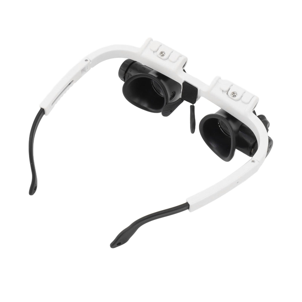 Head Mount Magnifying Glasses 8X 15X 23X Hands Free Bracket Magnifier with 2 LED Lights for Watch Repair