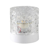 Water Ripple Night Light 360 Degree Dynamic Romantic LED Atmosphere Table Lamp for Living Room Bedroom Homochromy Plugged in and Not Rotating