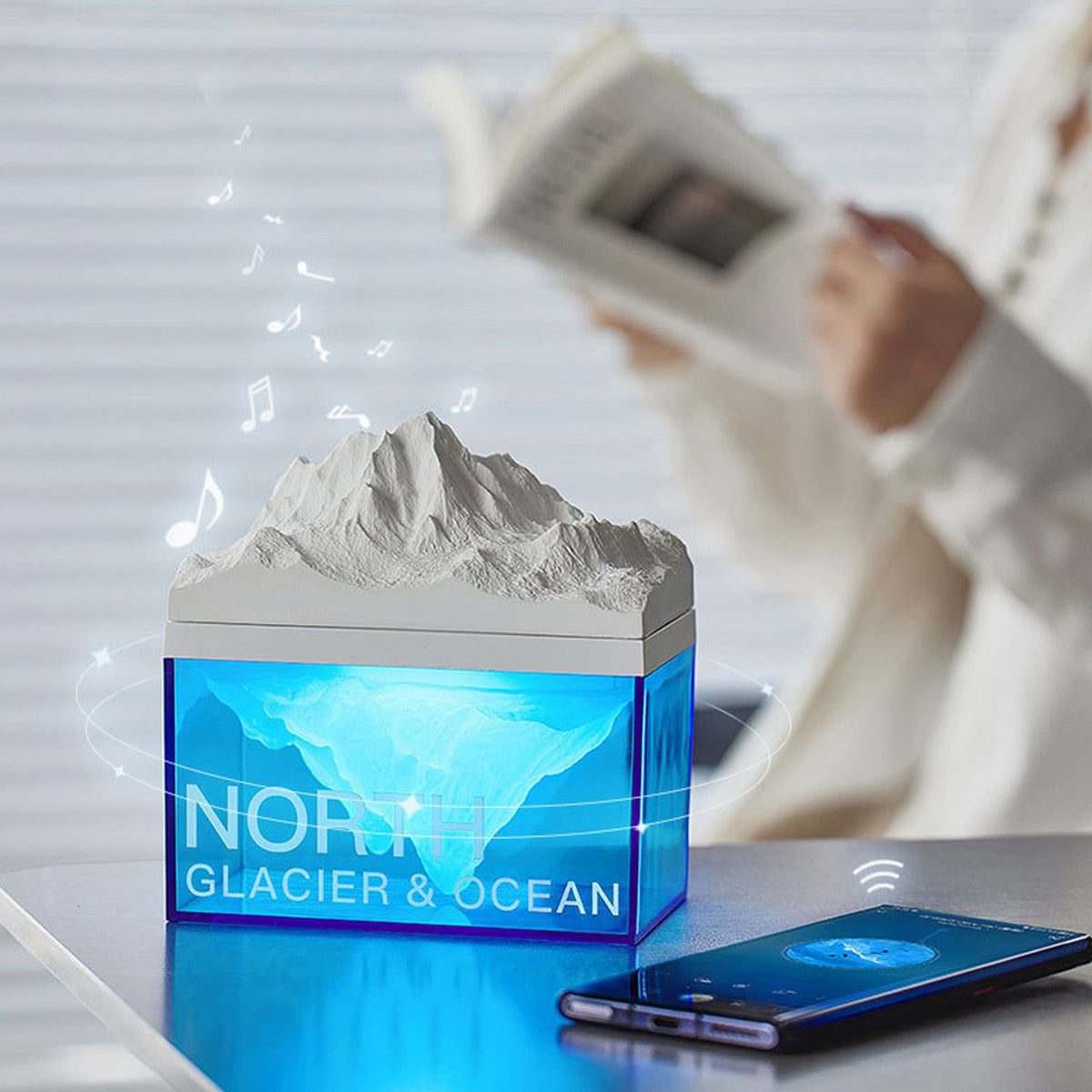Bedroom Bedside Sleep Aroma Night Light Room Decoration Companion Night Light Bluetooth Speaker for Home Desktop Decor
