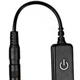 12‑24V 4A Mini LED Dimmer Touch Switch Single Color Light Emitting Diode Strip Light Brightness Controller On Off Switch Black
