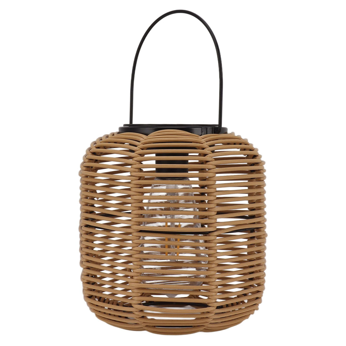 Solar Lantern Outdoor Hanging Solar Lights Waterproof Decorative Rattan Lantern for Table Patio Garden Yard Porch Tungsten