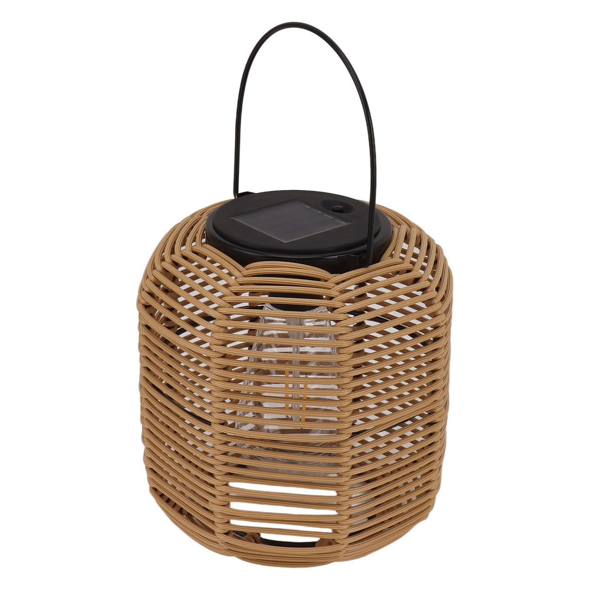 Solar Lantern Outdoor Hanging Solar Lights Waterproof Decorative Rattan Lantern for Table Patio Garden Yard Porch Tungsten