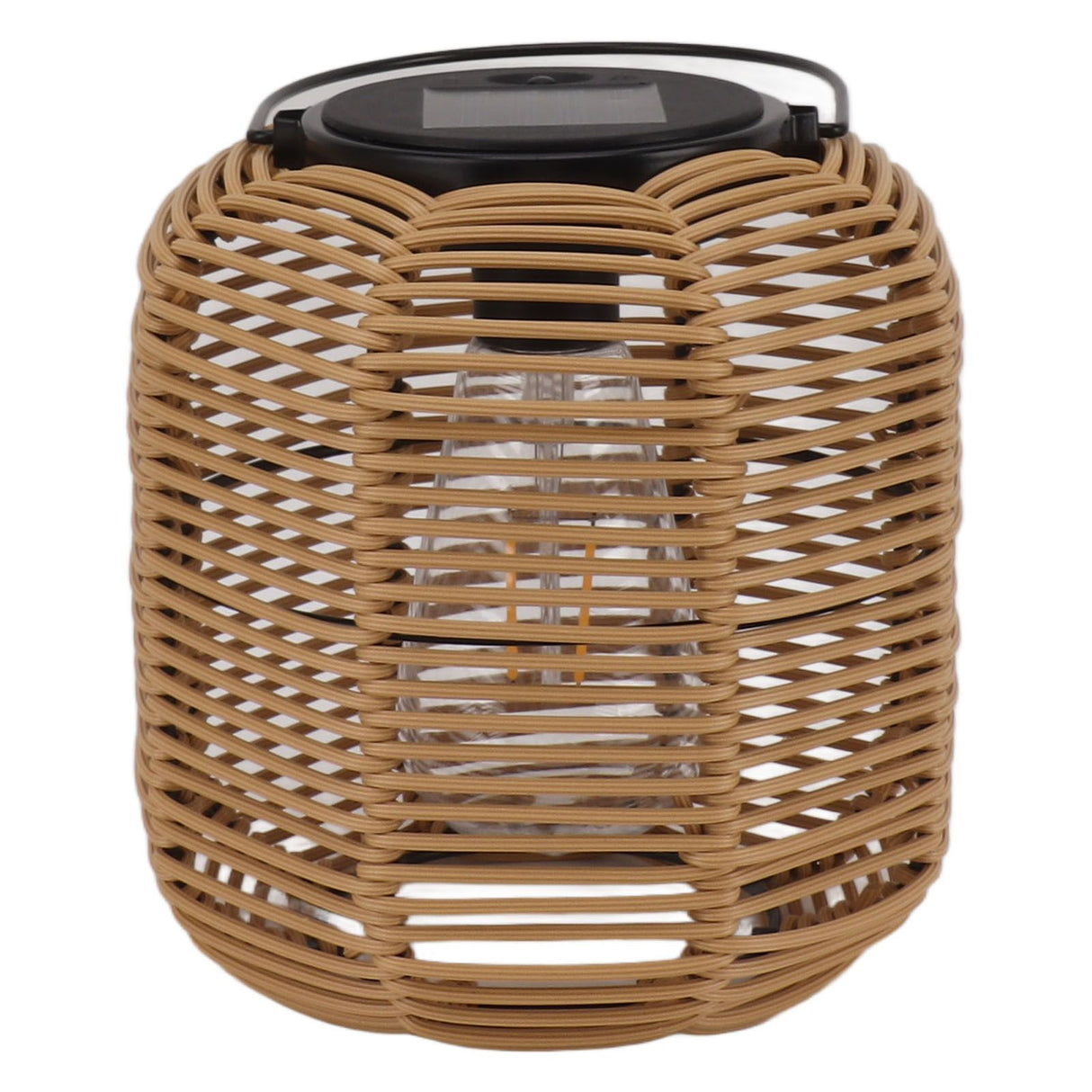 Solar Lantern Outdoor Hanging Solar Lights Waterproof Decorative Rattan Lantern for Table Patio Garden Yard Porch Tungsten