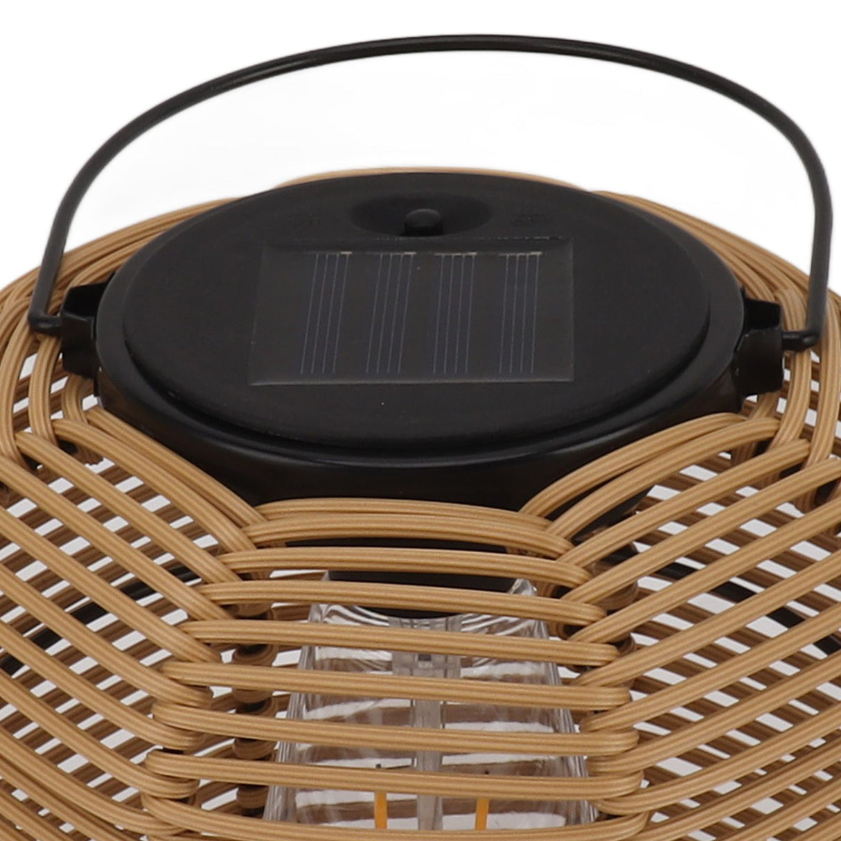 Solar Lantern Outdoor Hanging Solar Lights Waterproof Decorative Rattan Lantern for Table Patio Garden Yard Porch Tungsten