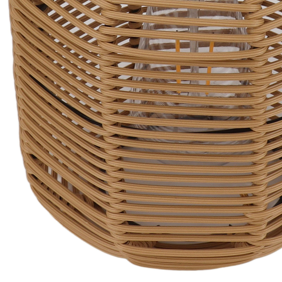 Solar Lantern Outdoor Hanging Solar Lights Waterproof Decorative Rattan Lantern for Table Patio Garden Yard Porch Tungsten