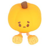 Pumpkin Night Light Innovative Cute Eye Protection Rechargeable Decorative Silicone Night Light for Children Bedroom Indoor - Top-Down View