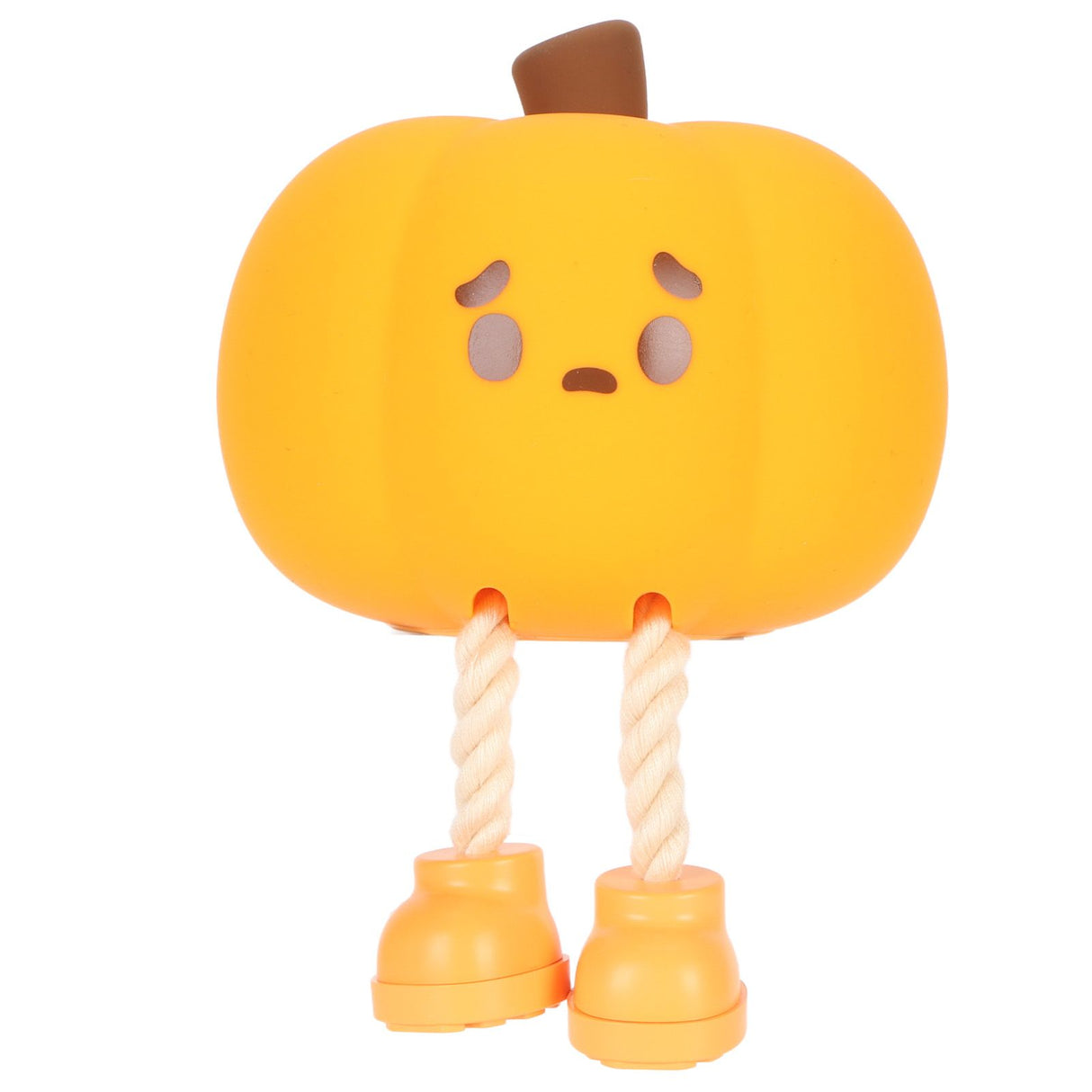 Pumpkin Night Light Innovative Cute Eye Protection Rechargeable Decorative Silicone Night Light for Children Bedroom Indoor