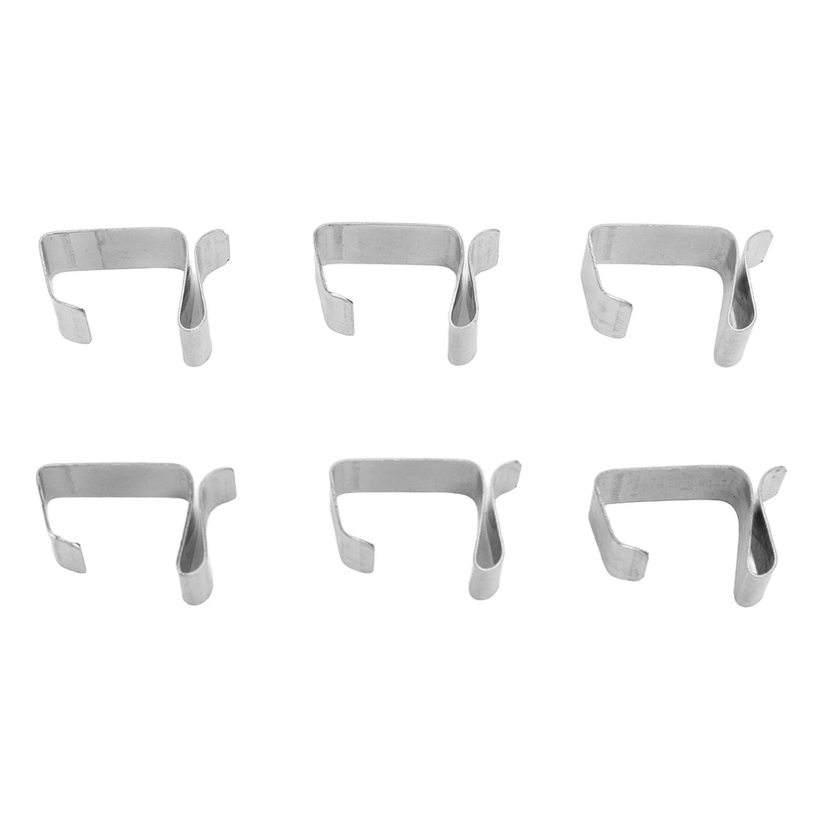 50Pcs Metal Christmas Lights Gutter Hooks Stainless Steel Christmas Lights Gutter Hangers L 24x15mm
