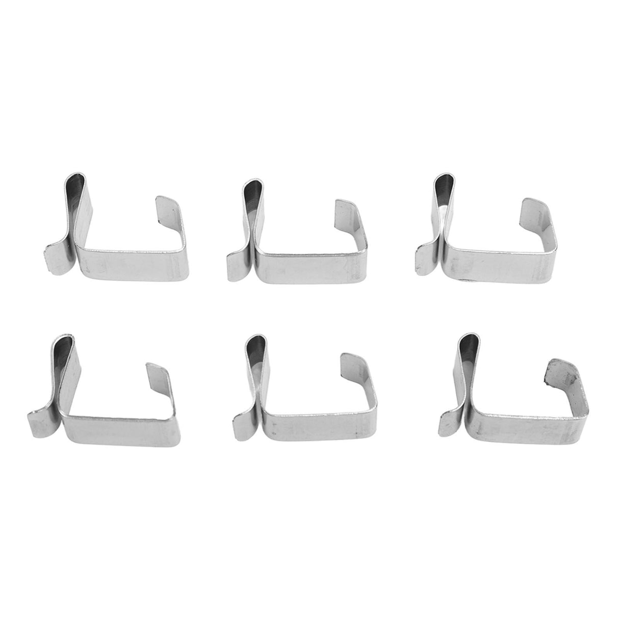 50Pcs Metal Christmas Lights Gutter Hooks Stainless Steel Christmas Lights Gutter Hangers L 24x15mm