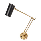 Wall Sconce Swing Arm Plug in Modern 3000K Warm Lighting Button Control with E27 Bulb LED Wall Lighting Fixture 85‑265V