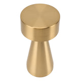 LED Portable Metal Table Lamp with Touch Sensor 3 Color Stepless Dimming Nightstand Desk Lamp Rechargeable Night Light Gold - 45-Degree Angle