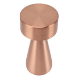 LED Portable Metal Table Lamp with Touch Sensor 3 Color Stepless Dimming Nightstand Desk Lamp Rechargeable Night Light Rose Gold