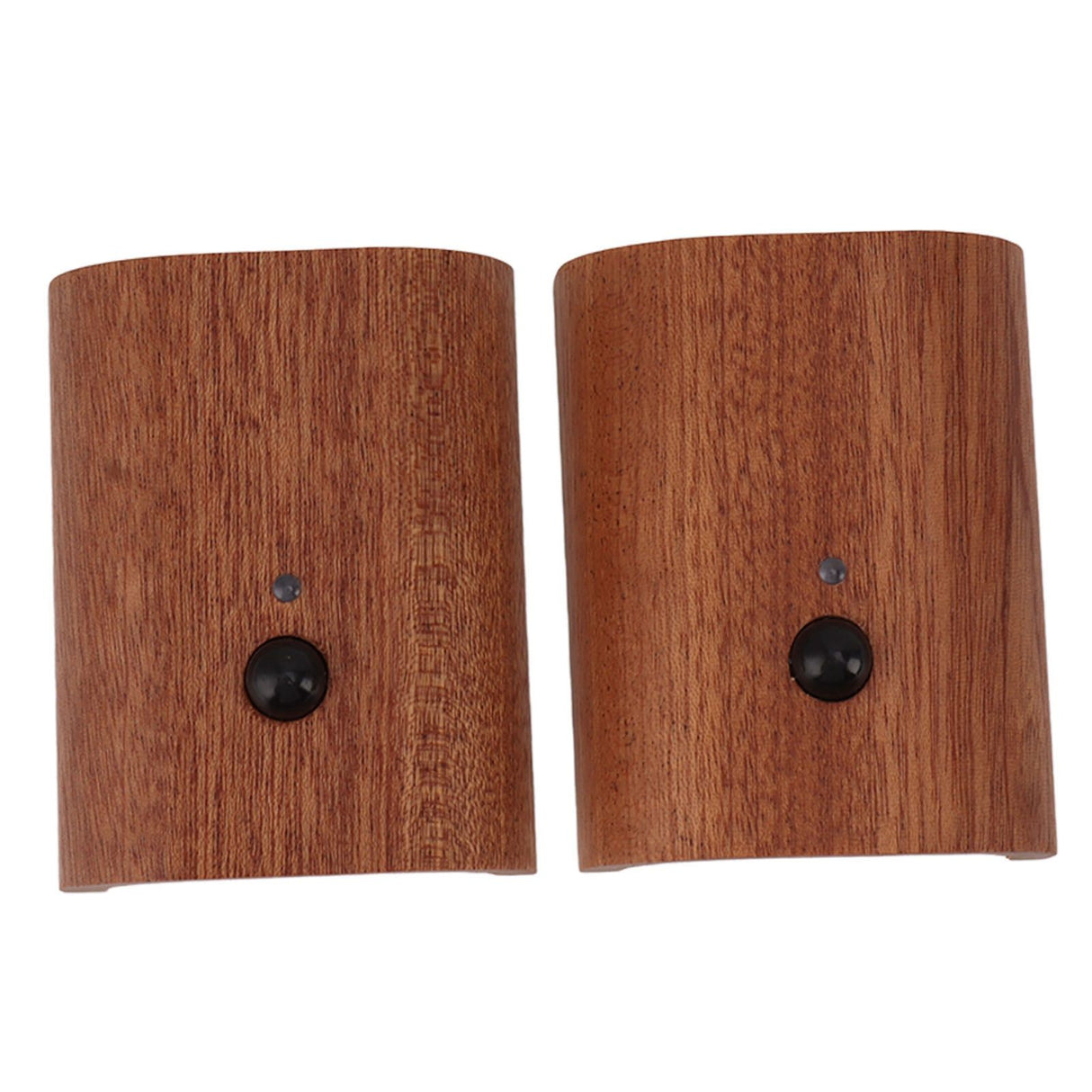2Pcs Hallway Night Light Intelligent Linkage Wooden Motion Sensor Stairway Night Light USB Rechargeable Magnetic Wall LED Light