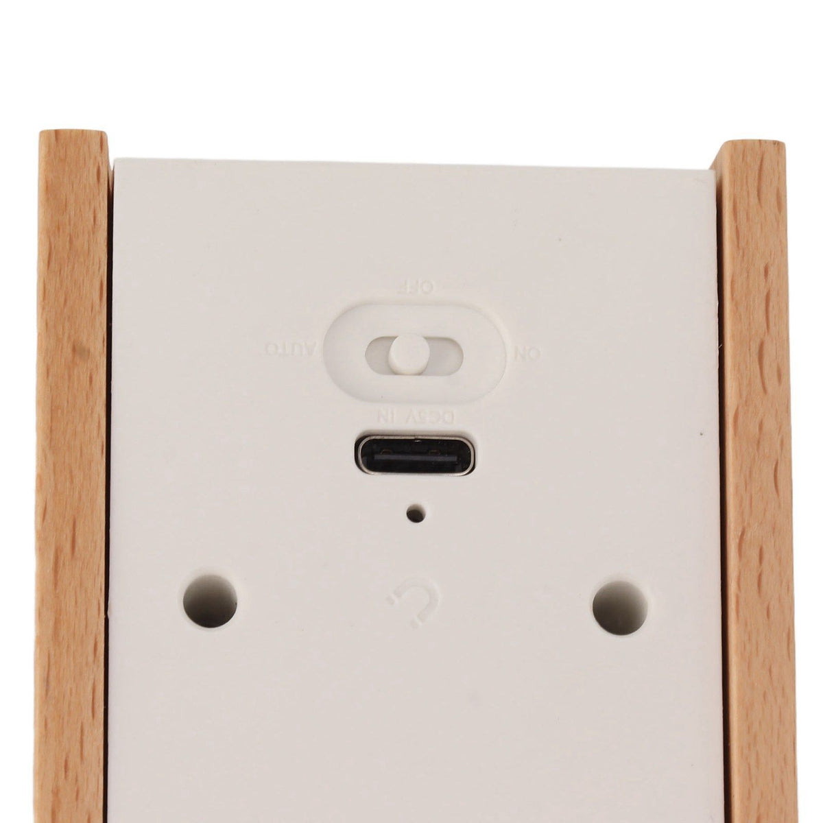 Step Light Wall Sconce Beech Wood Motion Dusk to Dawn Sensor Magnet 2 Side Lighting USB Rechargeable LED Wall Light