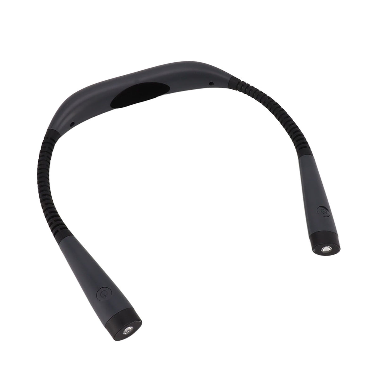 LED Neck Reading Light 3 Colors 3 Bright Level 1000mAh Rechargeable Battery Bendable Arms Book Light for Knitting
