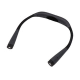 LED Neck Reading Light 3 Colors 3 Bright Level 1000mAh Rechargeable Battery Bendable Arms Book Light for Knitting - Rear View