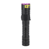 UV 395nm Flashlight USB Rechargeable Portable Handheld UV Flashlight Detection for Dog Urine Pet Stains