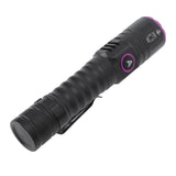 UV 395nm Flashlight USB Rechargeable Portable Handheld UV Flashlight Detection for Dog Urine Pet Stains