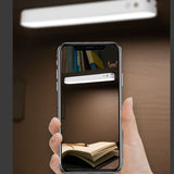 Under Cabinet Light LED Dimmable Magnetic USB Closet Stick On Light Wall Reading Lamp for Bedside Dorm Kitchen Wardrobe Charging Type