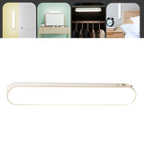 Under Cabinet Light LED Dimmable Magnetic USB Closet Stick On Light Wall Reading Lamp for Bedside Dorm Kitchen Wardrobe Charging Type - Low Angle