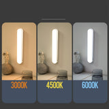 Under Cabinet Light LED Dimmable Magnetic USB Closet Stick On Light Wall Reading Lamp for Bedside Dorm Kitchen Wardrobe Charging Type - Extra Image