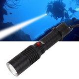 5000LM Diving Light 3 Modes White Light IPX8 Waterproof LED Shockproof Dive Torch for Under Water