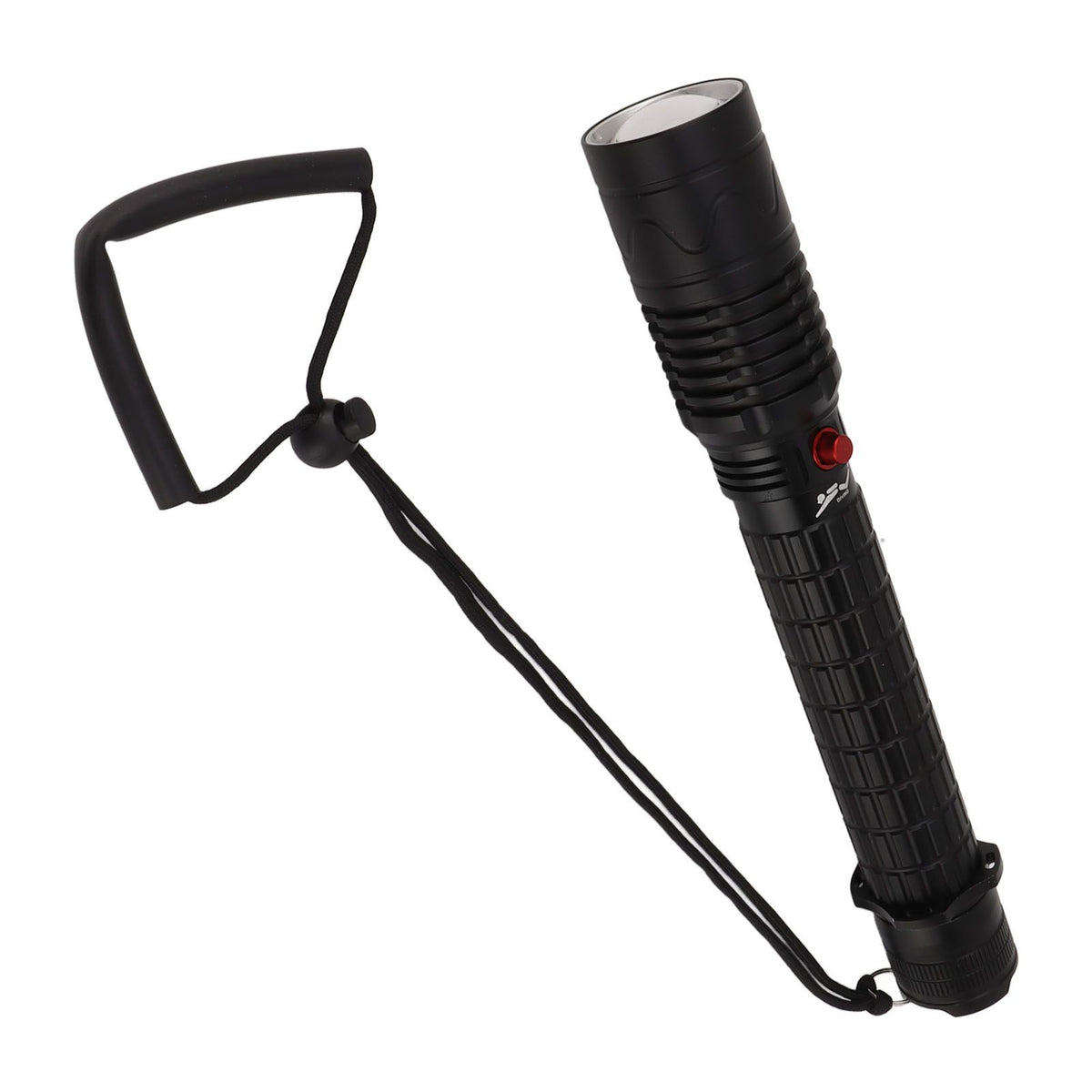 Professional Diving Flashlight with Magnetic Key Switch 3 Modes Super Bright 8000LM IPX8 Underwater Diving Torch for Underwater