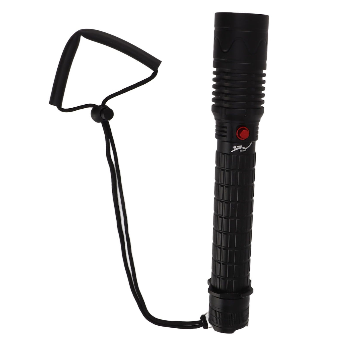 Professional Diving Flashlight with Magnetic Key Switch 3 Modes Super Bright 8000LM IPX8 Underwater Diving Torch for Underwater