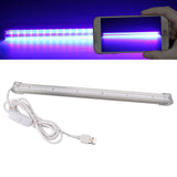 Ultraviolet Light Tube 395nm USB Powered 5W 24 Light Beads Excellent Heat Dissipation Ultraviolet Light Bar for Party Stage UV Glue Curing - Extra Image