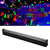 UV Black Light Tube 395nm 5W USB Powered 24LEDs Powerful Black Light Bar for Party Stage Outdoor